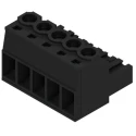 Weidmüller BL Series Pluggable Terminal Block, 5-Contact, 5.08 mm Pitch, 1 Row, 20A, 400V, Right Angle, Screw 1943840000