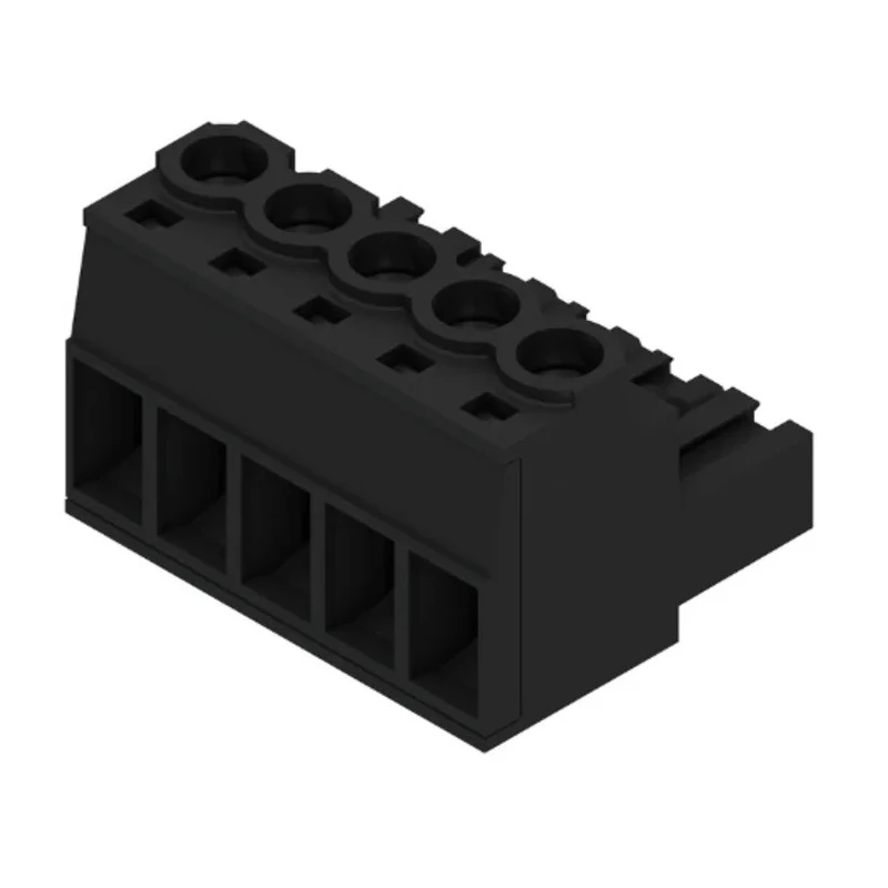 Weidmüller BL Series Pluggable Terminal Block, 5-Contact, 5.08 mm Pitch, 1 Row, 20A, 400V, Right Angle, Screw 1943840000
