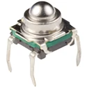 C & K IP60 Tactile Switch Top Actuator 6.65 mm SPST 50mA 32 V DC Through Hole 