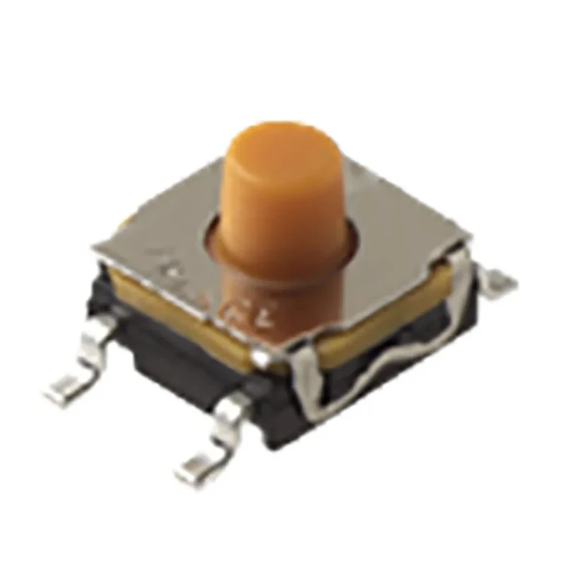 C & K IP67 Rated 5.2 mm Top Actuator Momentary SPST Tactile Switch 50mA 32V DC Surface Mount 