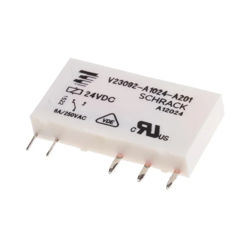 Wieland Power Relay PCB Mount, 24V dc Coil, 20mA Switching Current, SPDT 80.063.4032.1