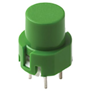 C & K D6R Series Push Button Switch Momentary Through Hole 11.4 mm Cutout SPST 32 V dc D6R30 F1 LFS