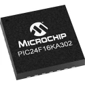 Microchip 16 bit PIC Microcontroller 32 MHz 16kB FLASH 28-Pin QFN PIC24F