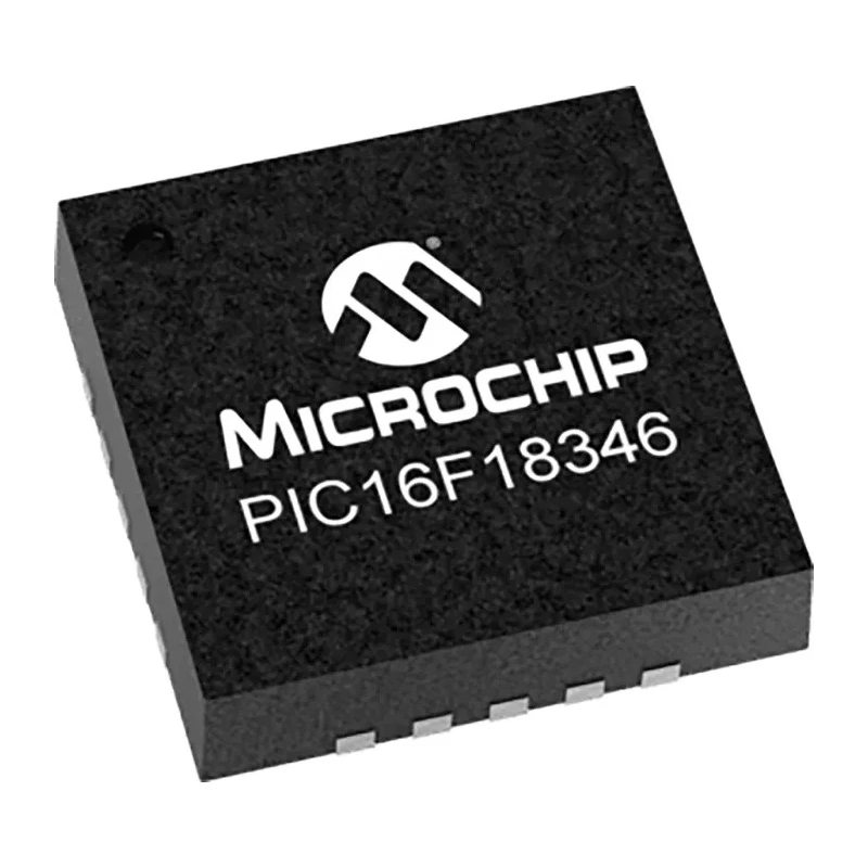 Microchip 8 bit PIC16F Microcontroller 28kB FLASH 32 MHz 20-Pin UQFN PIC16F18346-I/GZ