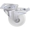 Tente Braked Swivel Castor, 350 kg Load Capacity, 160 mm Polyamide Wheel, Ball Bearing Hub 3477UOP160P63
