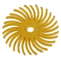 3M Plastic Radial Abrasive Brush 25.4 mm Diameter 3.175 mm Shank 35000 RPM 27612