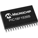 Microchip PIC16F15355-I/SO 8-bit PIC Microcontroller 32 MHz 14kB FLASH 28-Pin SOIC