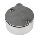 Alp Manufacturing Conduit Satin Conduit Fitting 20 mm Nominal Size M4 316 Stainless Steel Silver IP67 471-1221