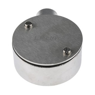 Alp Manufacturing Conduit Satin Conduit Fitting 20 mm Nominal Size M4 316 Stainless Steel Silver IP67 471-1221