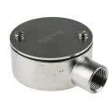 Alp Manufacturing Conduit Satin Conduit Fitting 20 mm Nominal Size M4 316 Stainless Steel Silver IP67 471-1221