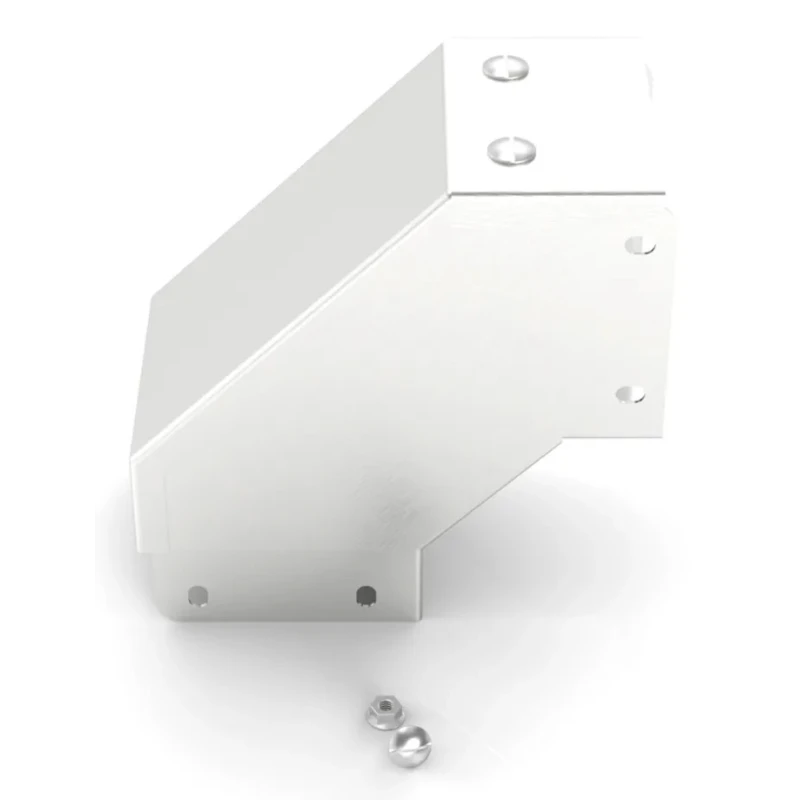 RS PRO 304 Stainless Steel Cable Trunking Accessory 90° Bend Outside Lid 75 mm 471-1495