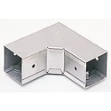 RS PRO 304 Stainless Steel Cable Trunking Accessory 90° Bend Front Lid 50 mm 471-1445