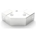 RS PRO 304 Stainless Steel Cable Trunking Accessory 90° Bend Front Lid 50 mm 471-1445