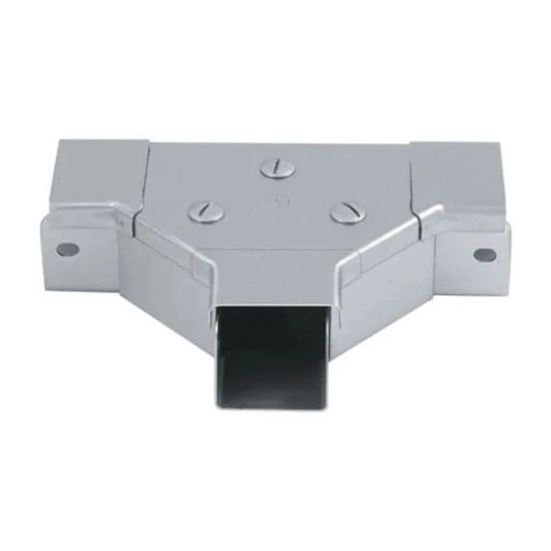RS PRO 304 Stainless Steel Cable Trunking Accessory T-Junction Front-Lid 50mm United Kingdom 471-1502