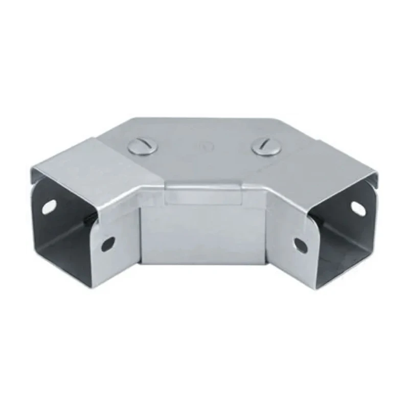 RS PRO 304 Stainless Steel Cable Trunking Accessory 90° Bend Front Lid 50 mm 471-1445