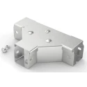 RS PRO 304 Stainless Steel Cable Trunking Accessory T-Junction Front-Lid 50mm United Kingdom 471-1502