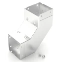 RS PRO 304 Stainless Steel Cable Trunking Accessory 50 mm 90° Bend Inside Lid 471-1467