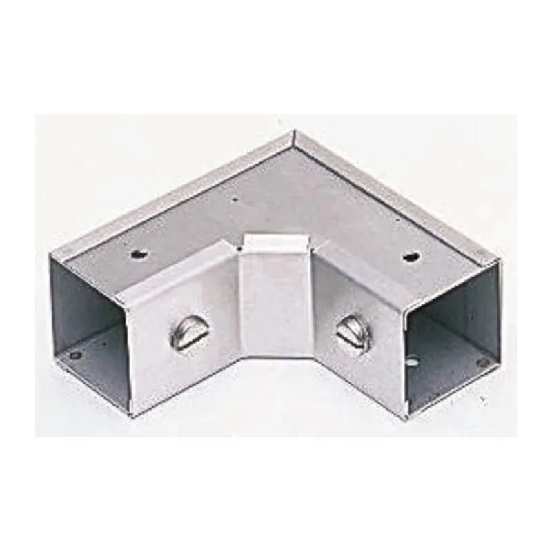 RS PRO 304 Stainless Steel Cable Trunking Accessory 50 mm 90° Bend Inside Lid 471-1467