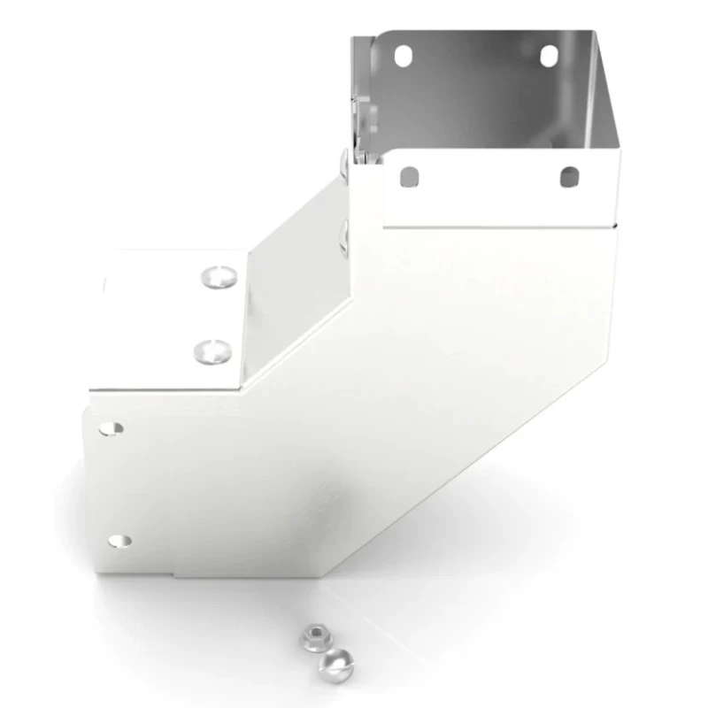 RS PRO 304 Stainless Steel Cable Trunking Accessory 50 mm 90° Bend Inside Lid 471-1467