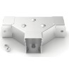 RS PRO 304 Stainless Steel Cable Trunking Accessory T-Junction Front-Lid 75 mm 471-1518