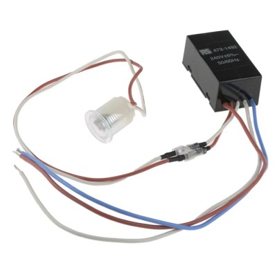 Royce Thompson Electric V9032 Lighting Controller Detector, Cadmium Sulphide Sensor, Remote Mount, 220V-270V P12RE drg 113