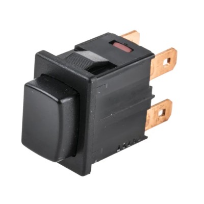 Marquardt Push Button Switch, Momentary, Panel Mount, 12.9 x 19.2 mm Cutout, DPST, IP67, 250 V ac 1684.1201
