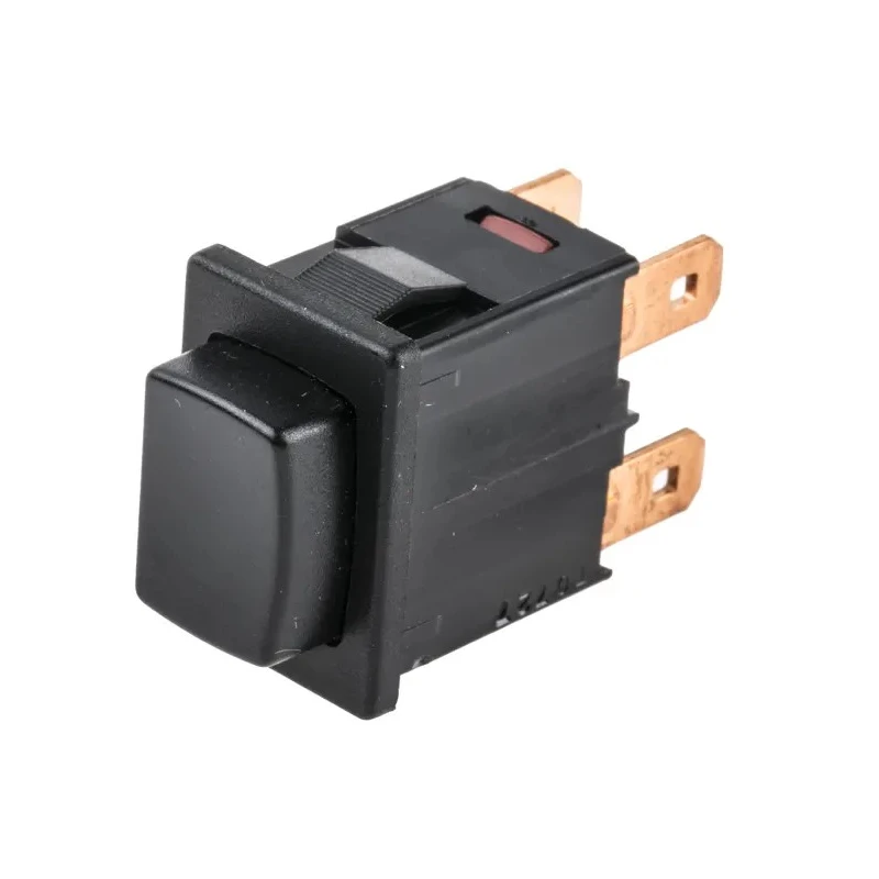 Marquardt Push Button Switch, Momentary, Panel Mount, 12.9 x 19.2 mm Cutout, DPST, IP67, 250 V ac 1684.1201