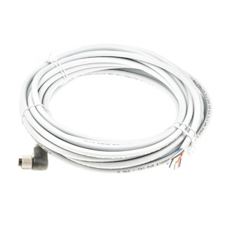 Telemecanique Sensors Female Sensor Actuator Cable, Black Polyurethane Jacket, 10 m Length, 30-36 V AC XZCP53P12L10
