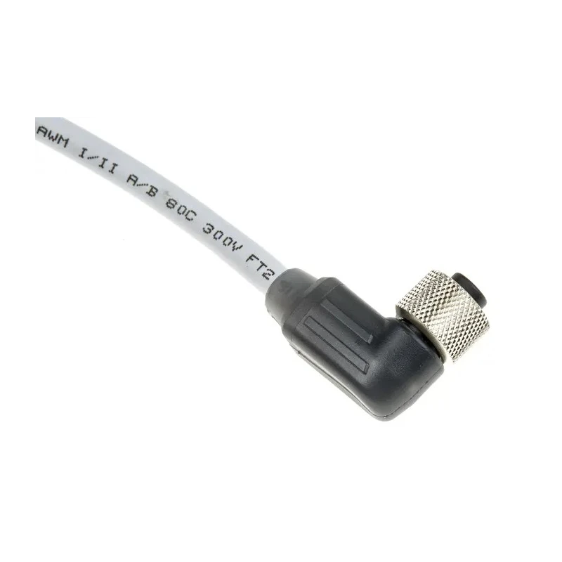 Telemecanique Sensors Female Sensor Actuator Cable, Black Polyurethane Jacket, 10 m Length, 30-36 V AC XZCP53P12L10