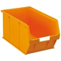 RS PRO Polypropylene Storage Bin 350 mm x 205 mm x 181 mm Orange 469-6756