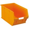 RS PRO Polypropylene Storage Bin 350 mm x 205 mm x 181 mm Orange 469-6756