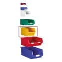 RS PRO Polypropylene Storage Bin 350 mm x 205 mm x 181 mm Orange 469-6756