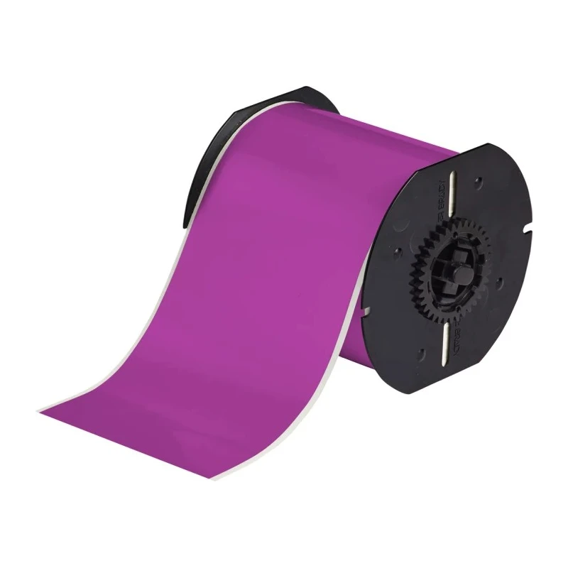 Brady Industrial Purple Print Label Roll Vinyl Material 101.6 mm Width 30.5 m Length B30C-4000-595-PL