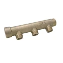 Watts Brass Pipe Fitting Compression Compression, Male Metric 3/4 in to Male 1/2 in 003686