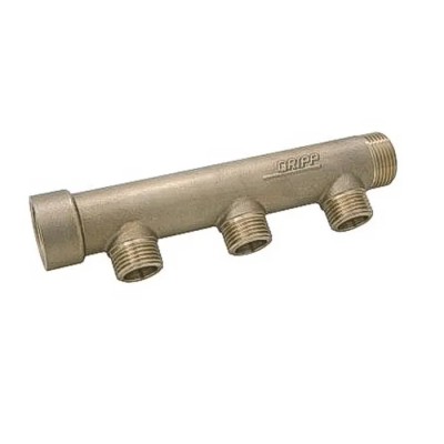 Watts Brass Pipe Fitting Compression Compression, Male Metric 3/4 in to Male 1/2 in 003686