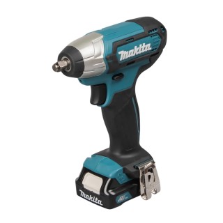 Makita 3/8 in 12V Brushed Motor Cordless Impact Wrench 2 Ah Battery Capacity 2600rpm Speed TW140DWAE