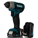 Makita 3/8 in 12V Brushed Motor Cordless Impact Wrench 2 Ah Battery Capacity 2600rpm Speed TW140DWAE
