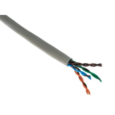 Belden 1868E Cat5e Shielded Screened Ethernet Cable 26AWG Stranded Copper Conductor 500m Grey PVC Jacket Cat5e