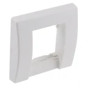 Molex CES Angled Cat6 1 Way RJ45 Faceplate Panel WGB-00001-02 SINGLE