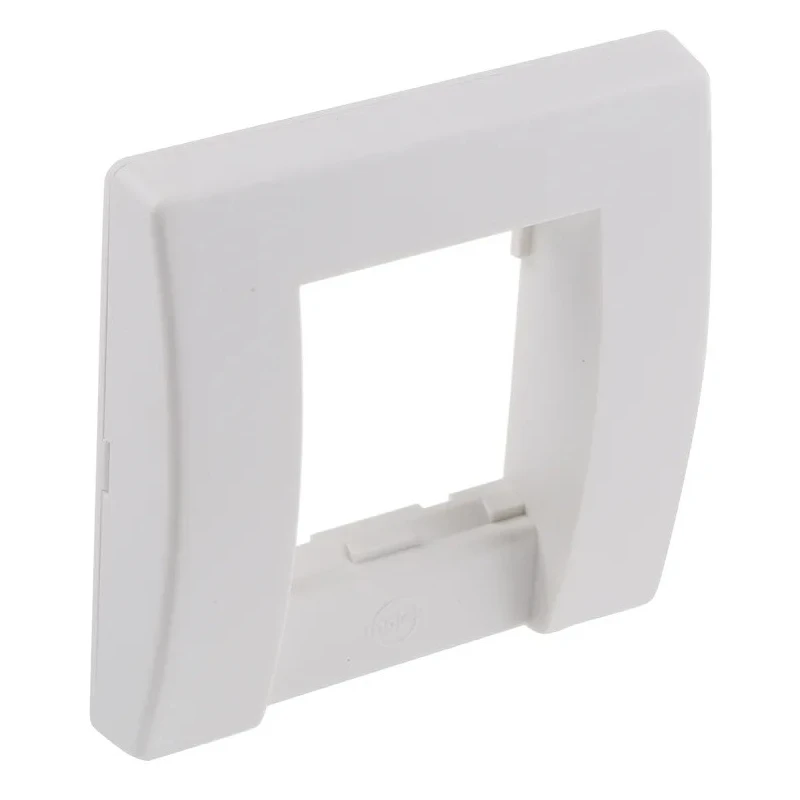 Molex CES Angled Cat6 1 Way RJ45 Faceplate Panel WGB-00001-02 SINGLE
