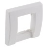 Molex CES Angled Cat6 1 Way RJ45 Faceplate Panel WGB-00001-02 SINGLE