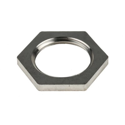 RS PRO Silver 316 Stainless Steel Cable Gland Locknut M20 Thread IP67 IP66 471-1394