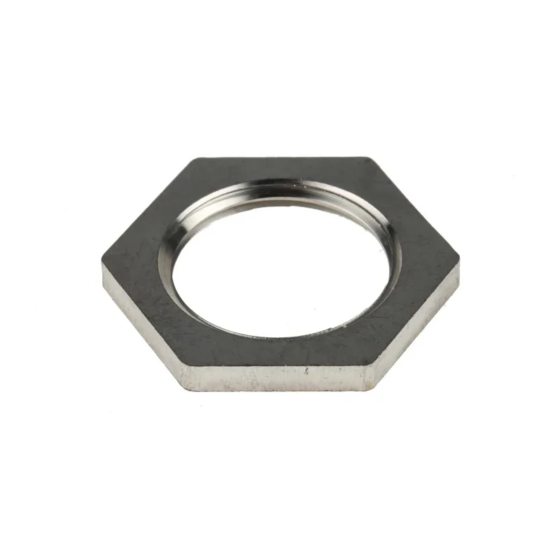 RS PRO Silver 316 Stainless Steel Cable Gland Locknut M20 Thread IP67 IP66 471-1394