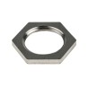 RS PRO Silver 316 Stainless Steel Cable Gland Locknut M20 Thread IP67 IP66 471-1394