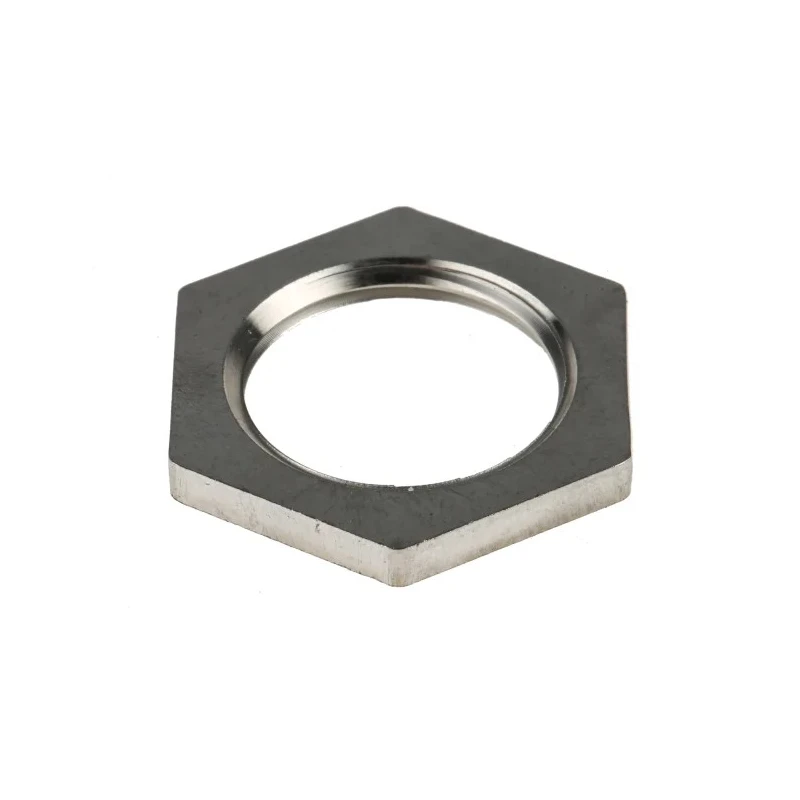 RS PRO Silver 316 Stainless Steel Cable Gland Locknut M20 Thread IP67 IP66 471-1394