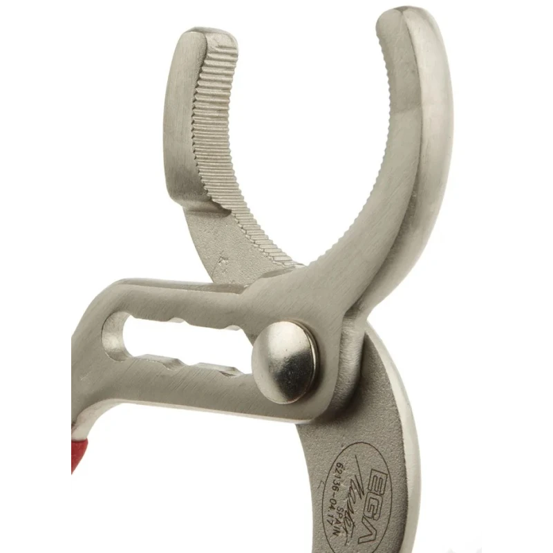 Ega-Master 62 mm Jaw Capacity Pipe Wrench, 254mm Overall Length, Plastic Handle, VDE/1000V Approved 62136