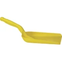 Vikan Hand Shovel, Blade Width 271 mm, Handle Length 1150 mm, Polypropylene, Yellow 56736
