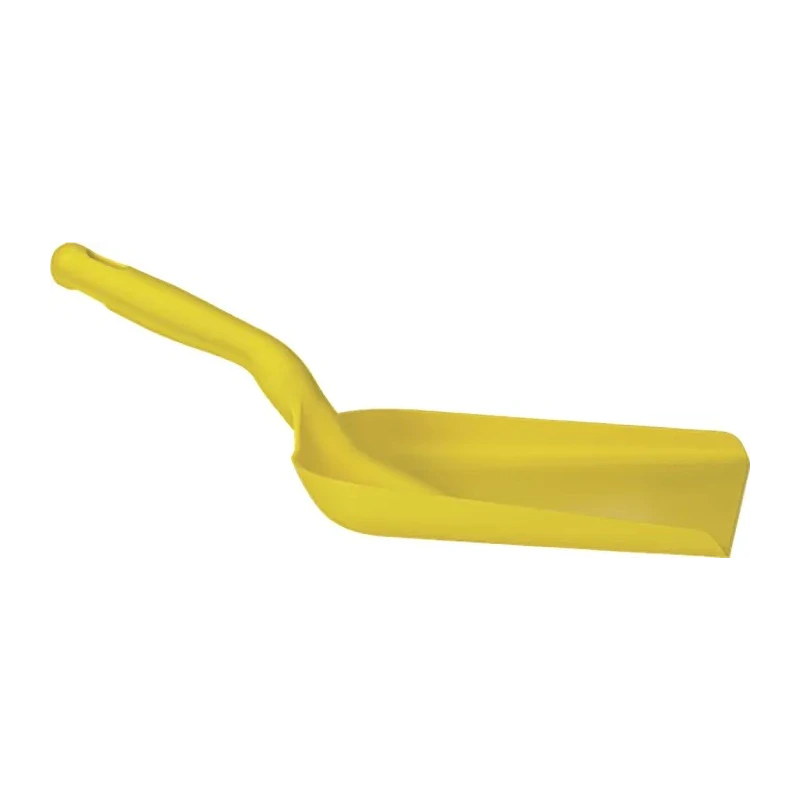 Vikan Hand Shovel, Blade Width 271 mm, Handle Length 1150 mm, Polypropylene, Yellow 56736