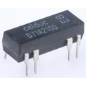 Celduc PCB Reed Relay, 5V DC Coil, SPST, 100V DC Max, 0.5A Max, 380 Ω Coil Resistance D71A2100