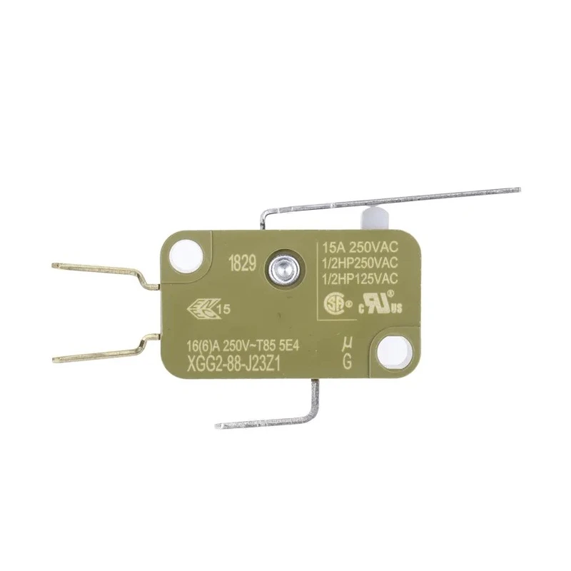 Saia-Burgess Short Lever Micro Switch Tab Terminal 16A 250 V AC SPDT IP40 XGG2-88-J23Z1
